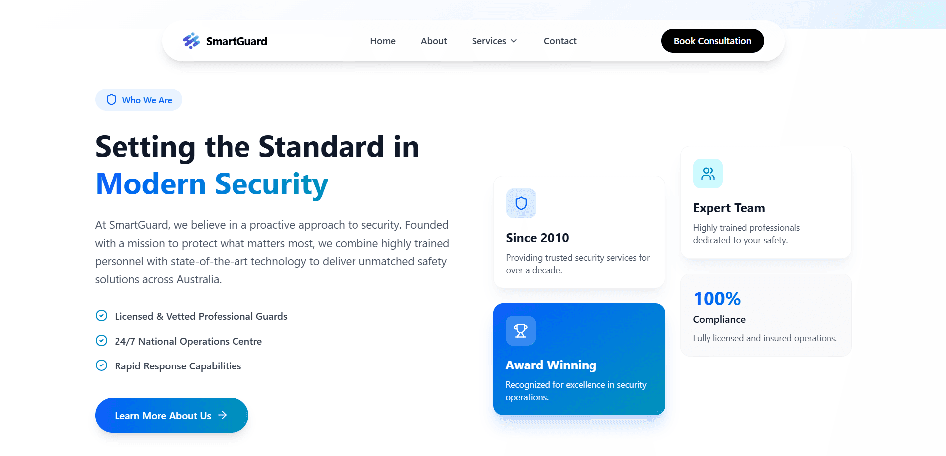 SmartGuard Group services overview
